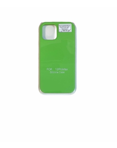 Чехол-накладка Silicone Case Series для Apple iPhone 12 Pro Max (салатовый) No name