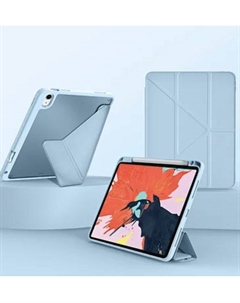 Чехол-книжка Defender Protective Case для Apple iPad 10 (2022)/iPad 11 (2025) полиуретан с подставкой (голубой) Wiwu
