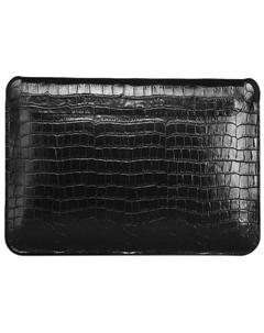 Чехол для ноутбука Skin Croco Genuine Leather Sleeve для Apple MacBook 14.2" (черный) Wiwu