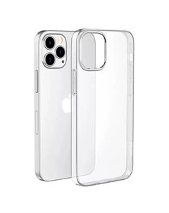 Чехол-накладка Hoco Light Series TPU для iPhone 16 Pro силиконовый (прозрачный)