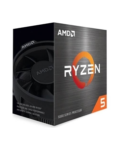 Процессор AMD Ryzen 5 5600X 6-Core (4.6GHz Max Boost/3.7GHz Base) 100-100000065BOX Amd
