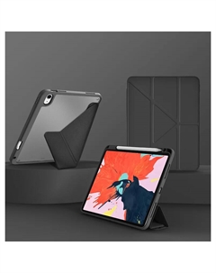 Чехол-книжка Defender Protective Case для Apple iPad 10 (2022)/iPad 11 (2025), с подставкой и отделением под стилус (черный) Wiwu