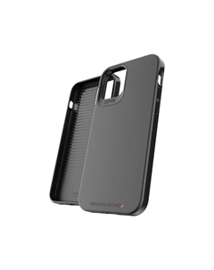 Чехол-накладка Mophie Holborn Slim для Apple iPhone 12 Mini силиконовый (черный)