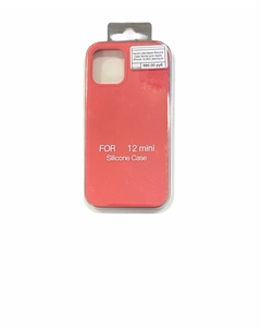 Чехол-накладка Silicone Case Series для Apple iPhone 12 Mini (винный) No name