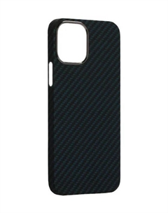 Чехол-накладка K-Doo Kevlar Case для iPhone 14 Plus карбоновый (черно-синий в полоску) K-doo
