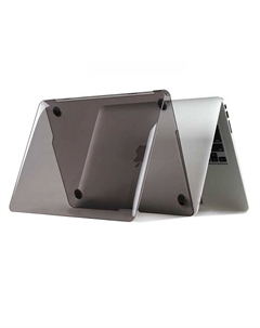 Чехол-накладка iShield Ultra Thin Hard Shell для Apple MacBook Pro 14 (2021) пластиковый (прозрачно-черный) Wiwu