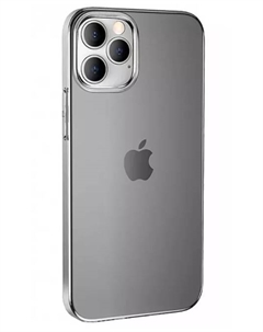 Чехол-накладка Hoco Light Series TPU для iPhone 14 Pro Max силиконовый (прозрачно-черный)