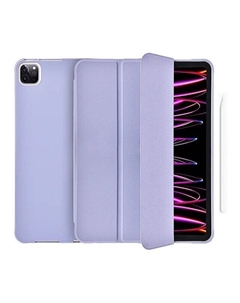 Чехол-книжка Classic II Case для Apple iPad 10 (2022)/iPad 11 (2025) (полиуретан с подставкой) (GF-02) (фиолетовый) Wiwu