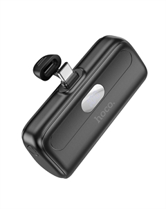 Внешний аккумулятор J116 Cool 5000mAh Type-C/Lightning (черный) Hoco