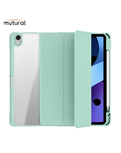 Чехол-книжка Folio Case для Apple iPad Air 4/5 и Air 11 (2024/2025), с подставкой и отделением под стилус (салатовый) Mutural