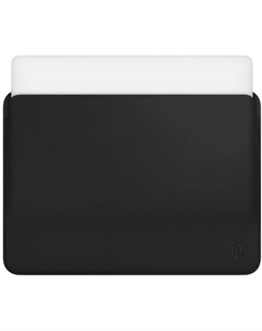 Чехол для ноутбука Skin Pro II PU Leather Sleeve для Apple MacBook Pro 13/Air 13 (2018) (черный) Wiwu