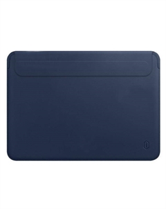 Чехол для ноутбука Skin New Pro II PU Leather Sleeve для Apple MacBook Pro 16.2 (2021) (синий) Wiwu
