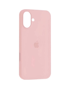Чехол-накладка Silicone Case Series для Apple iPhone 16 (розовый песок) Silicone case