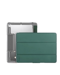 Чехол-книжка Folio Case для Apple iPad 7 (10.2) 2019 / iPad 8 (10.2) 2020 / iPad 9 (10.2) 2021 (полиуретан с подставкой) (темно-зеленый) Mutural