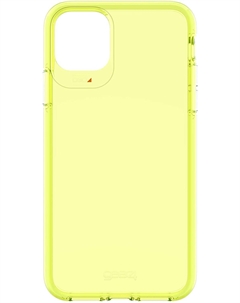 Чехол-накладка Zagg Iridescent Anti-microbial для iPhone 13 Pro Max пластиковый (неоновый желтый)