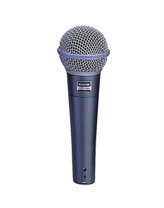 Кардиоидный динамический вокальный микрофон Shure BETA 58A Handheld Supercardioid Dynamic Microphone