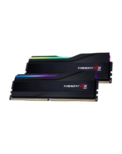 Оперативная память G.SKILL Trident Z5 RGB, 48 Гб DDR5 (2x24 Гб), 8400 МГц, CL40, F5-8400J4052G24GX2-TZ5RK, черный G.skill