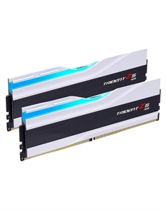 Оперативная память G.SKILL Trident Z5 RGB, 48 Гб DDR5 (2x24 Гб), 8200 МГц, CL40, F5-8200J4052F24GX2-TZ5RW, белый G.skill
