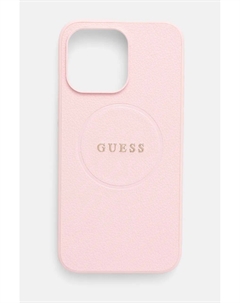 Чехол Guess для телефона iPhone 15 Pro Max 6.7, розовый