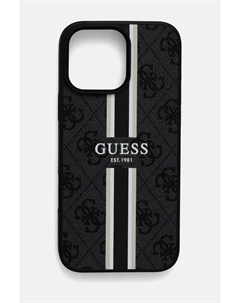Чехол Guess для телефона iPhone 16 Pro Max 6.9, черный