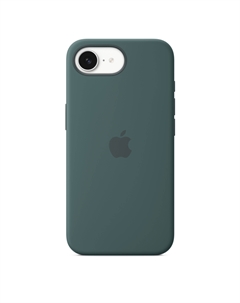 Чехол Apple Silicone Case для iPhone 16e, зеленый