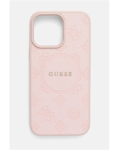 Чехол Guess для телефона iPhone 16 Pro Max 6.9, розовый