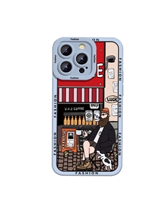 Гены будущего Чехол для телефона Future Genes, Phantom lemon yellow 583505BYL white background coffee beard Future genes