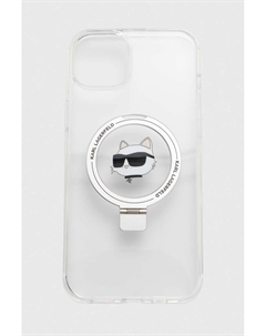 Чехол для телефона Karl Lagerfeld для iPhone 15 Plus / 14 Plus 6.7, белый Karl lagerfeld