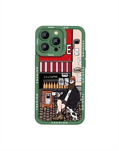 Гены будущего Чехол для телефона Future Genes, Phantom Caramel 583505BYL White Background Coffee Beard Future genes