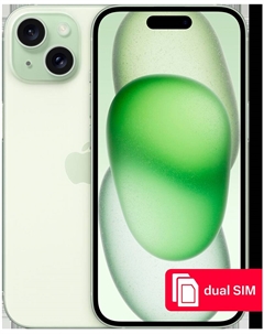 Смартфон Apple iPhone 15 256Gb SIM + SIM Зеленый