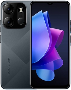 Смартфон Spark Go 2023 3/64Gb Черный Tecno
