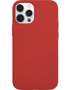 Клип-кейс iPhone 12/12 Pro liquid силикон Red Vlp