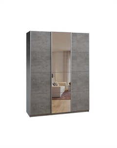 Шкаф-купе Орест-3-180-230 Бетон Диван.ру