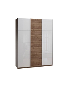 Шкаф-купе Итан-3-180-230 Glass Дуб Табачный Диван.ру