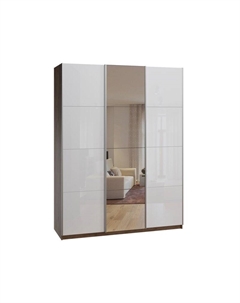 Шкаф-купе Орест-3-180-230 Glass Дуб Табачный Диван.ру