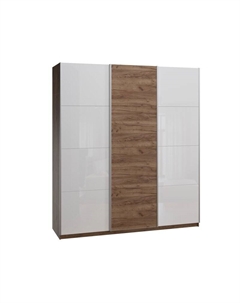 Шкаф-купе Итан-3-210-230 Glass Дуб Табачный Диван.ру