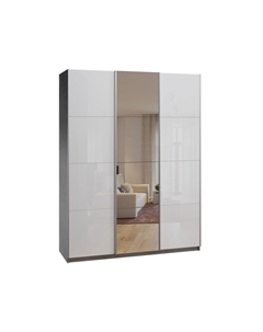 Шкаф-купе Орест-3-180-230 Glass Бетон Диван.ру