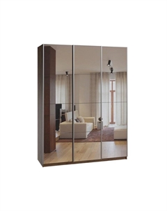 Шкаф-купе Реймс-3-180-230 Дуб Табачный Диван.ру