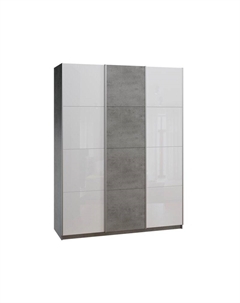 Шкаф-купе Итан-3-180-230 Glass Бетон Диван.ру