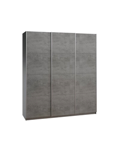 Шкаф-купе Итан-3-210-230 Бетон Диван.ру