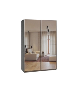 Шкаф-купе Реймс-2-160-230 Бетон Диван.ру