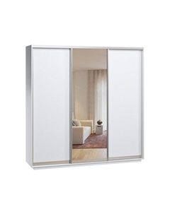 Шкаф-купе Мюнхен-3-240-240 White Диван.ру