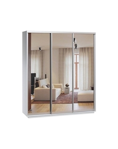 Шкаф-купе Орлеан-3-210-220 White Диван.ру