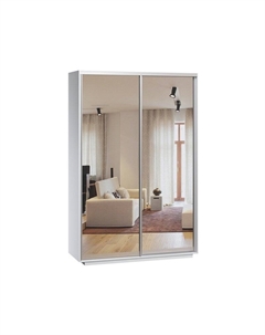 Шкаф-купе Орлеан-2-160-240 White Диван.ру