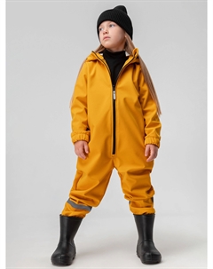 Комбинезон софтшелл для девочки, Желтый Bodo