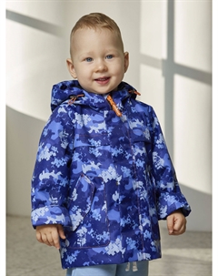 Парка для мальчика Бронсон камуфляж носорог, Синий Batik