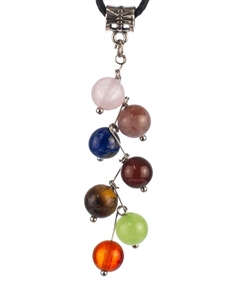 Колье оберег Бусики-колечки