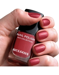 Лак для ногтей Red Collection №01 красно-розовый Relouis