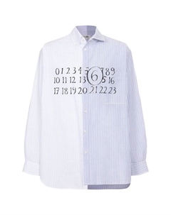 Хлопковая рубашка Mm6