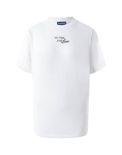 Хлопковая футболка Hugo blue